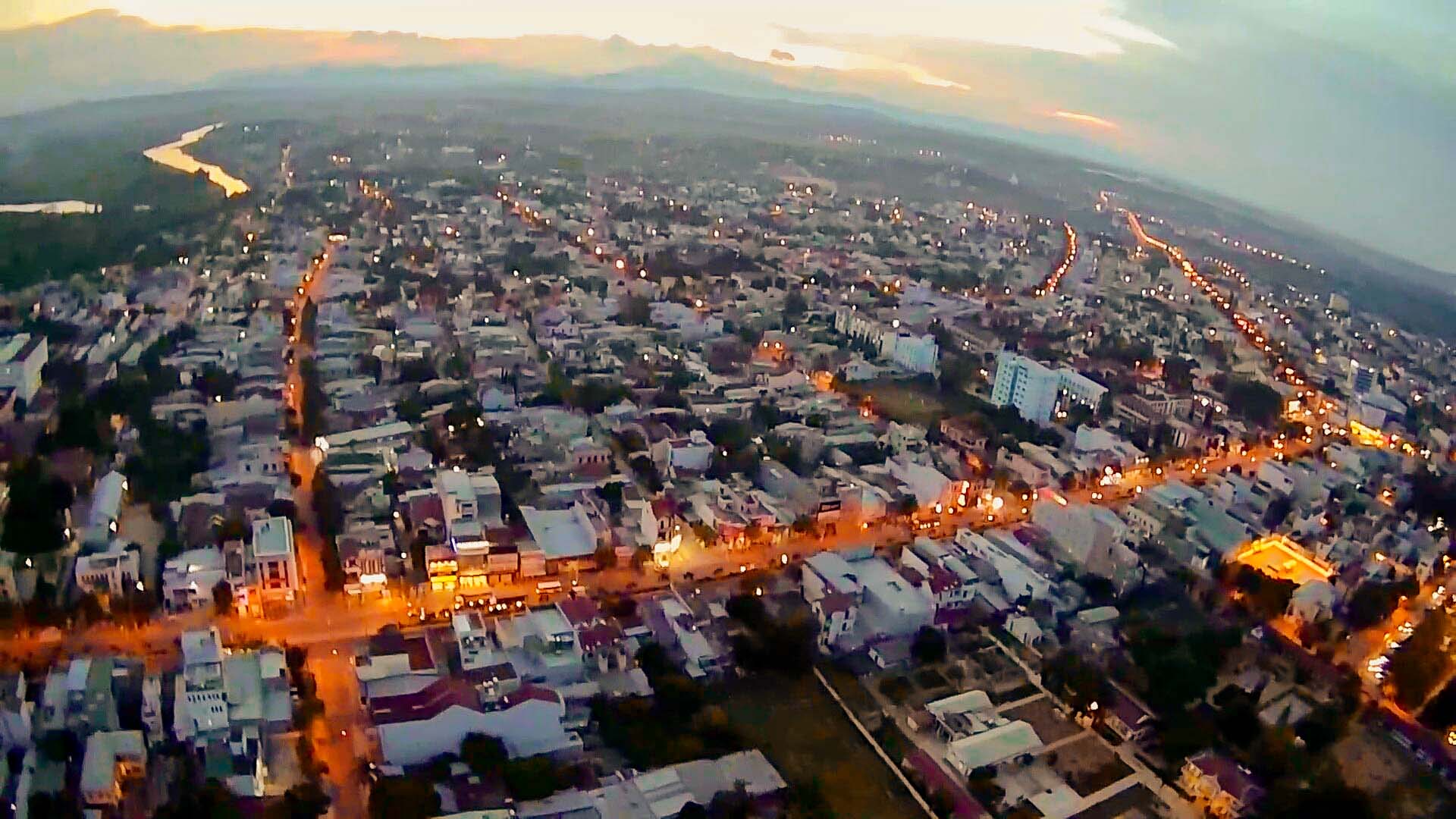 Hình ảnh thành phố Kon Tum - Flycam photos Kontum city